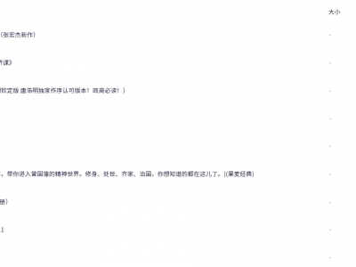 曾国藩著作合集（7G）