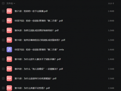 团队管理课全讲