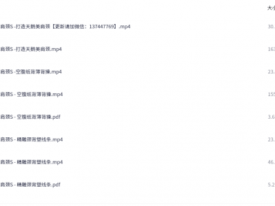 4S曲线塑形操 纤背丰凶收腹提臀【完结】