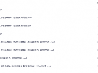 精致女人减龄热舞操，12天打造凹凸有致好身材【完结】