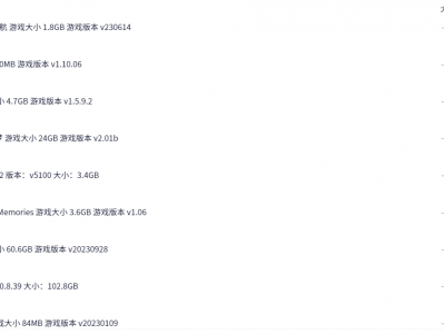 游戏软件资源大合集（超全）